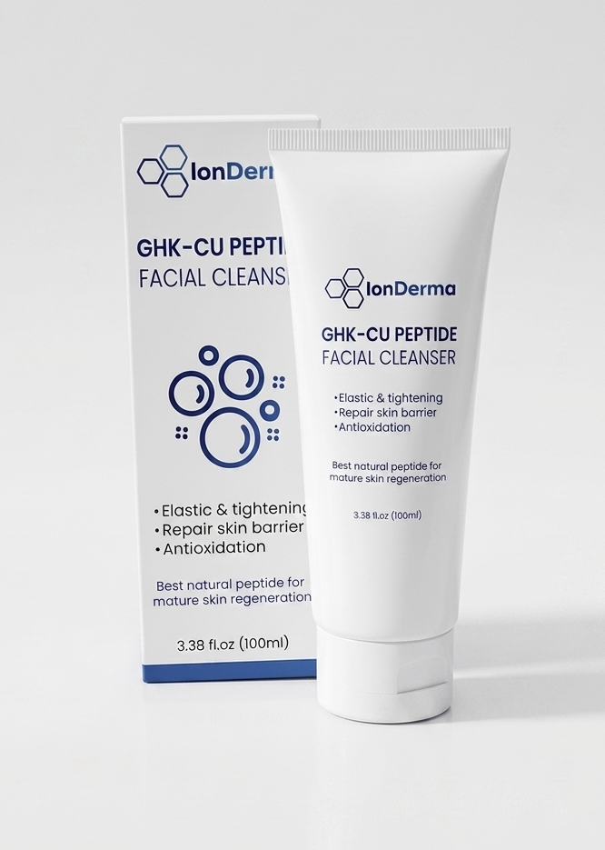 GHK-Cu Facial Cleanser - ION Peptide