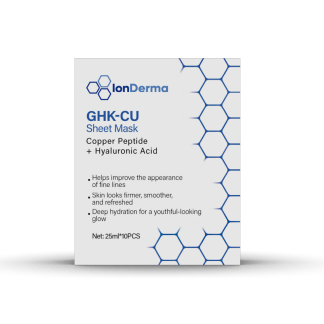 GHK-Cu + HLA Sheet Mask (25 mL) – 10 Pack - ION Peptide