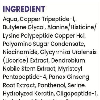GHK-Cu / AHK-Cu Hair Growth Serum - ION Peptide